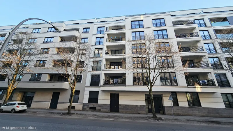 Attraktive Citywohnung in Berlin-Mitte, Fahrstuhl, Balkon, Fußbodenheizung, Einbauküche, Parkett — photo 1